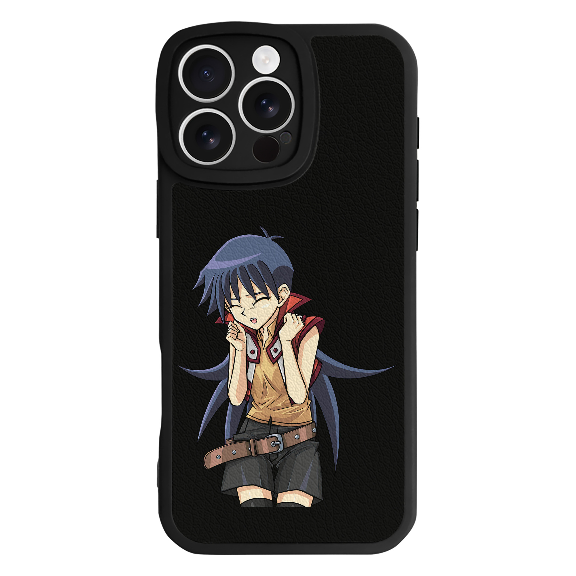 遊☆戯☆王 Yu-Gi-Oh! 【iPhone 16シリーズ対応】シリコンスマホケース（レザー調） 材質：シリコン